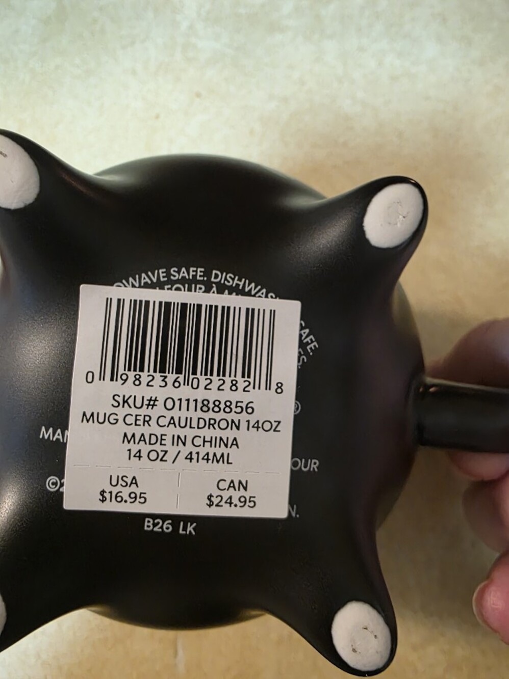 Starbcuks Cauldron Mug - Picture 3 of 3